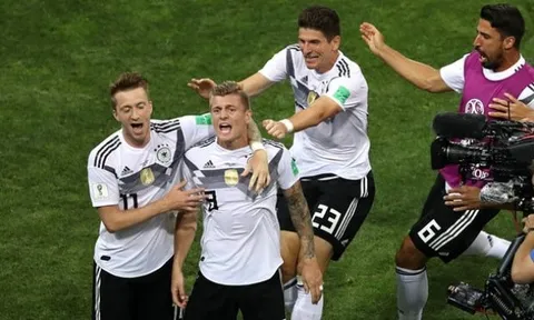 Kroos nói lời cay đắng dù lập siêu phẩm vào lưới Thụy Điển