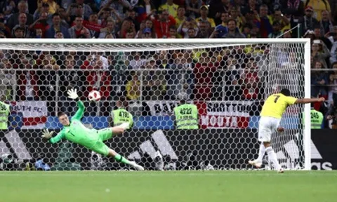 "Người nhện" Pickford tỏa sáng, Anh nghẹt thở hạ Colombia tiến vào tứ kết