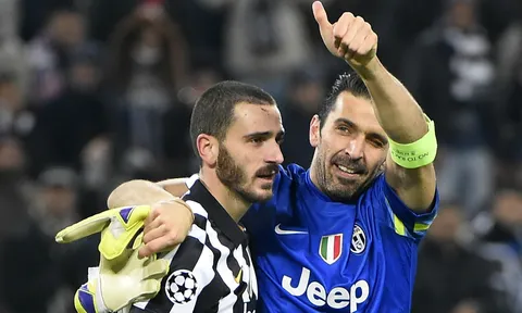 Nhận lời đàm phán, Bonucci sắp tái ngộ Buffon tại Pháp