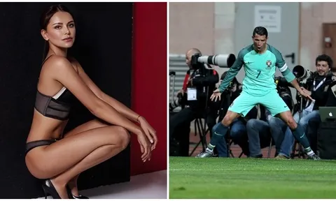 Nhan sắc người mẫu Ronaldo bí mật tán tỉnh