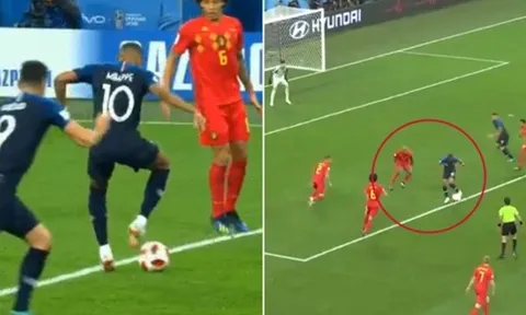 Kĩ thuật điêu luyện của Kylian Mbappe khiến 2 huyền thoại Man Utd ngả mũ