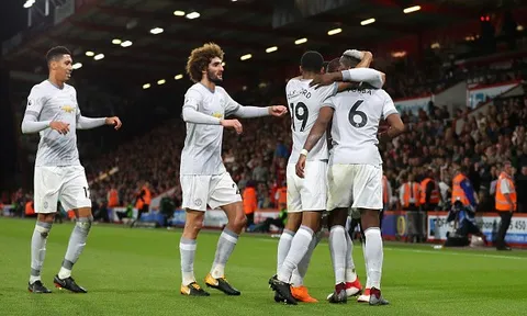 Nhẹ nhàng vượt ải Bournemouth, Man United xây chắc ngôi nhì trước sự 'dòm ngó' của Liverpool