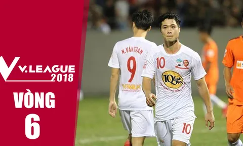 Nhịp đập V-League 2018 | vòng 6 | Công Phượng ghi bàn sau hơn nửa năm tịt ngòi
