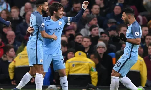 Những bàn thắng hay nhất mùa của Man City