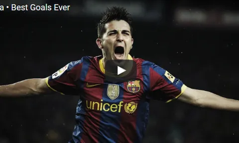 Những bàn thắng không tưởng của 'sát thủ' David Villa