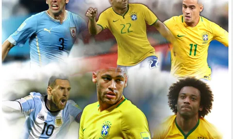 Những cần thủ Nam Mỹ hứa hẹn bùng nổ tại World Cup 2018
