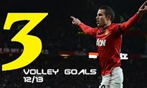 Những cú Volley tạo nên đẳng cấp của Robin Van Persie