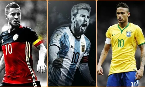 Những danh thủ khoác áo số 10 xuất sắc nhất World Cup 2018