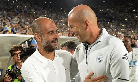 Những điểm tương đồng giữa Zidane và Pep Guardiola