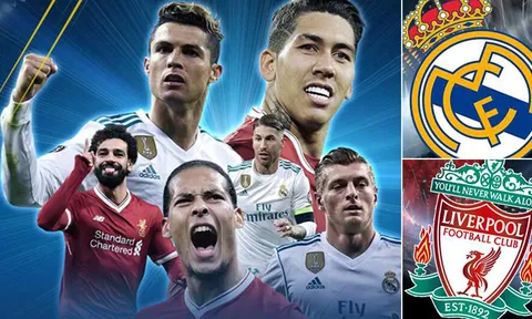 Những điều thú vị về trận chung kết giữa Liverpool - Real Madrid
