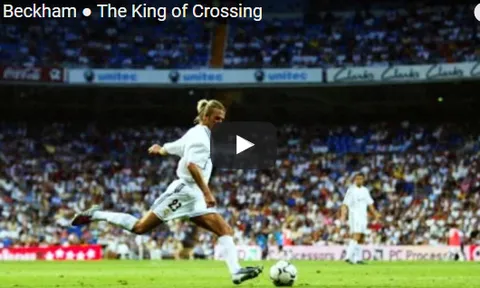 Những đường chuyền kinh điển nhất của David Beckham