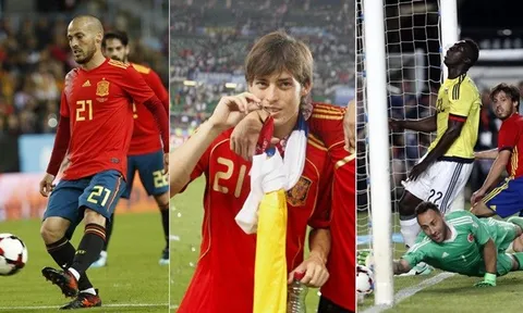 Những khoảnh khắc ấn tượng nhất của David Silva trong màu áo Tây Ban Nha