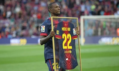 Những khoảnh khắc đáng nhớ của Eric Abidal tại Camp Nou