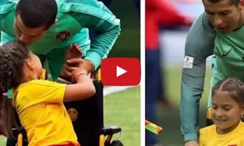 Những khoảnh khắc đáng trân trọng nhất của Cristiano Ronaldo
