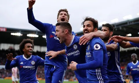 Những khoảnh khắc thú vị của cầu thủ Chelsea mùa 2016/17