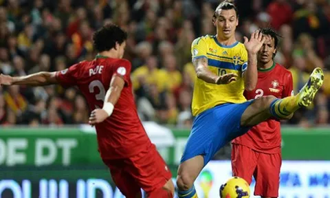 Những khoảnh khắc thú vị của của Ibrahimovic và Pepe