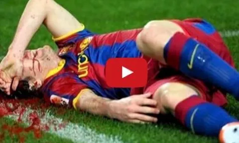 Những lần bị phạm lỗi kinh hoàng của Lionel Messi