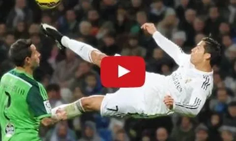 Những lần 'ngã bàn đèn' điệu nghệ của Cristiano Ronaldo