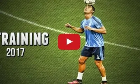 Những pha biểu diễn kĩ thuật cực ảo của Cristiano Ronaldo trên sân tập
