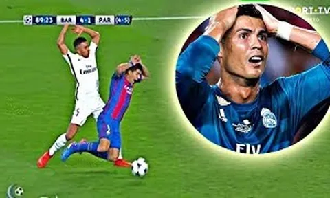 Những pha bóng xấu hổ của các ngôi sao