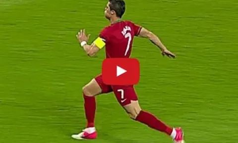 Những pha bứt tốc xé gió của Cristiano Ronaldo