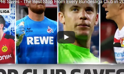 Những pha cứu thua không tưởng của 18 thủ môn tại Bundesliga