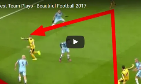 Những pha đan bóng đẹp mắt nhất của Arsenal năm 2017