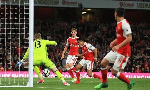 Những pha phối hợp đẹp mắt của Arsenal trong năm 2017