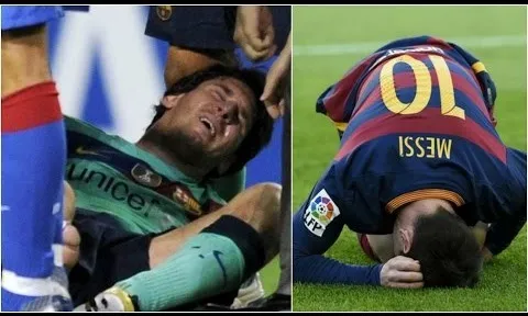 Những pha vào bóng thô bạo với Messi