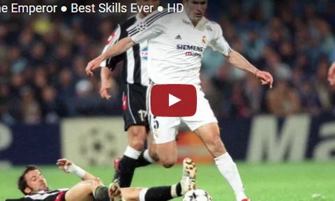 Những pha xử lý bóng tuyệt đỉnh của Zinedine Zidane