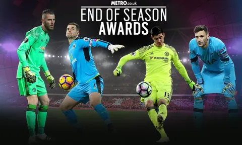 Những ƯCV cho 'găng tay vàng' Premier League 2017/18