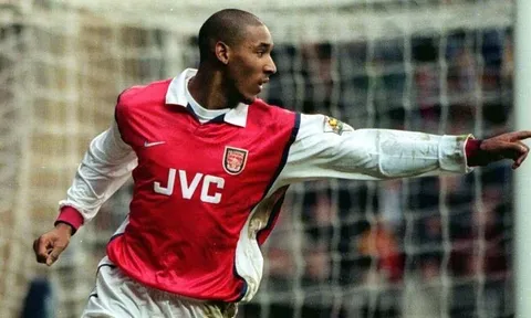 Nicolas Anelka khi còn khoác áo Arsenal