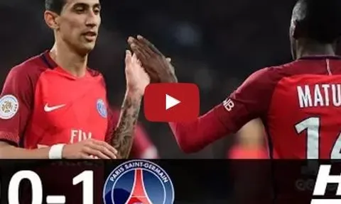 Niềm vui của PSG trong ngày giành ngôi vô địch Cúp Quốc gia Pháp