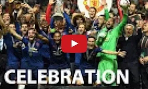 Niềm vui khó tả của Manchester United trong ngày đăng quang Europa League