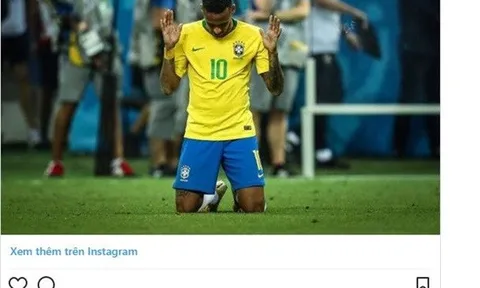 Neymar gửi tâm thư xúc động sau thất bại của Brazil