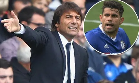 Cầu thủ Chelsea phản đối cách hành xử của Conte với Costa