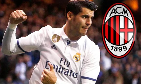 NÓNG: AC Milan CHÍNH THỨC ra giá mua Alvaro Morata