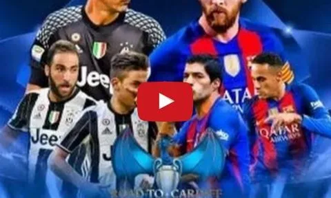 Nóng bỏng trước trận cầu Barcelona vs Juventus