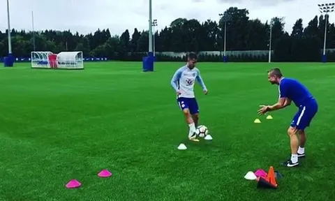 Eden Hazard tích cực tập luyện chờ ngày tái xuất