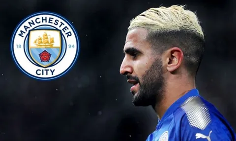 Riyad Mahrez sẵn sàng trở thành bản hợp đồng đầu tiên của Man City