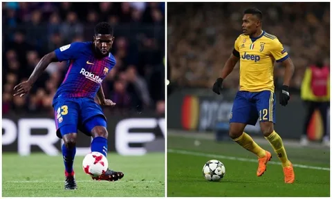 Chi 103 triệu bảng, M.U sẽ có Umtiti và Alex Sandro