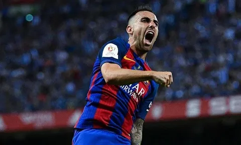 Paco Alcacer bất lực khi nói về tương lai tại Barca
