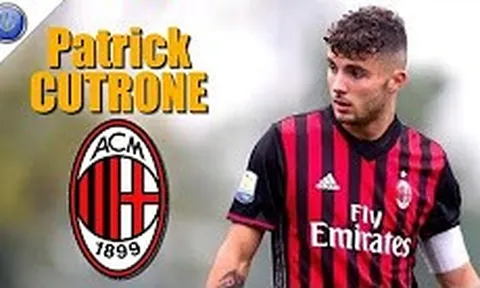 Patrick Cutrone, tài năng trẻ đang tỏa sáng trong màu áo AC Milan
