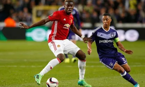 Paul Pogba thể hiện ra sao trước Anderlecht?