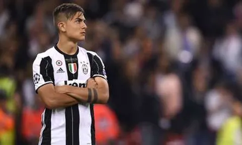 Paulo Dybala bất lực trước hàng thủ Real Madrid