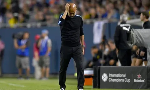 Pep Guardiola chỉ ra điều đáng lo ngại sau trận thua của Man City trước Dortmund