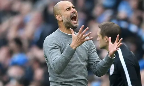 Pep Guardiola lập hàng loạt thống kê tệ hại sau trận thua MU