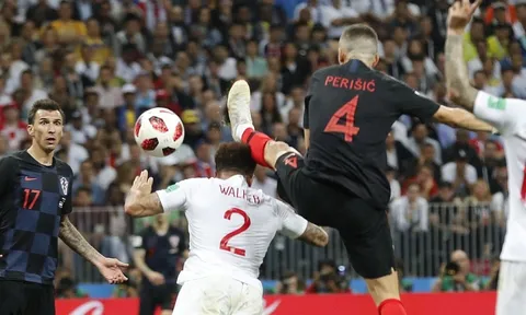 Perisic mắc lỗi cao chân, tuyển Anh nhận bàn thua oan uổng?