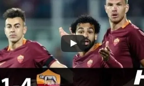 Pescara 1 - 4 Roma (vòng 33 Serie A)