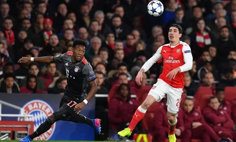 Pha bứt tốc thần thánh của Bellerin trận gặp Bayern